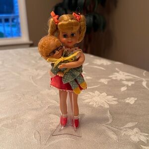 Mattel 1965 Vintage Buffy & Mrs. Beasley from Family Affair